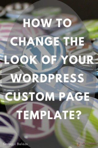 WordPress Custom Page Template
