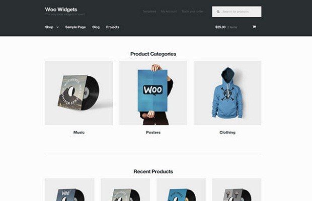 Storefront WooCommerce theme screenshot