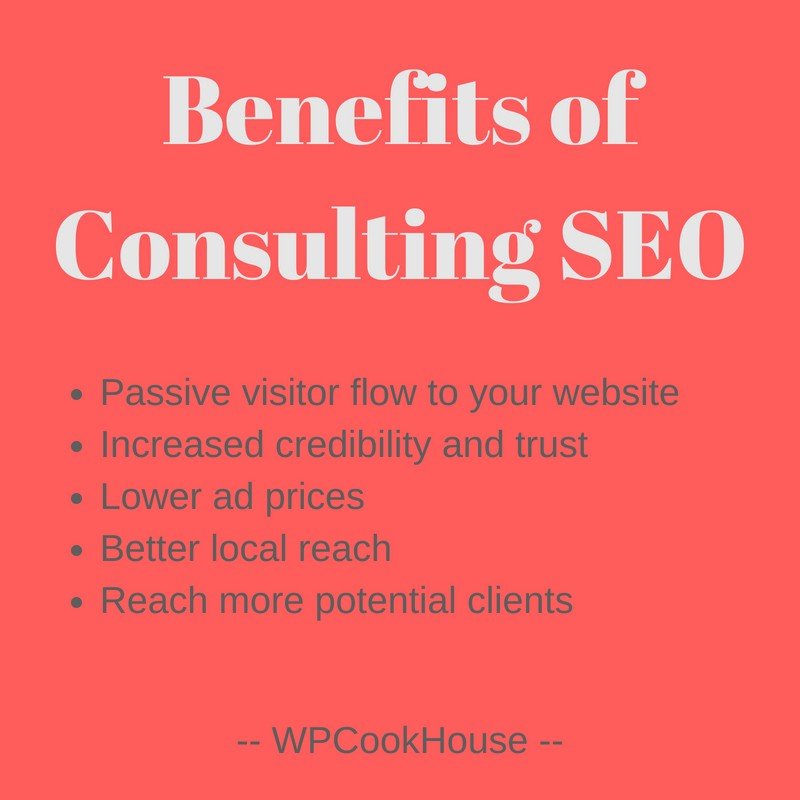 Benefits of consulting SEO