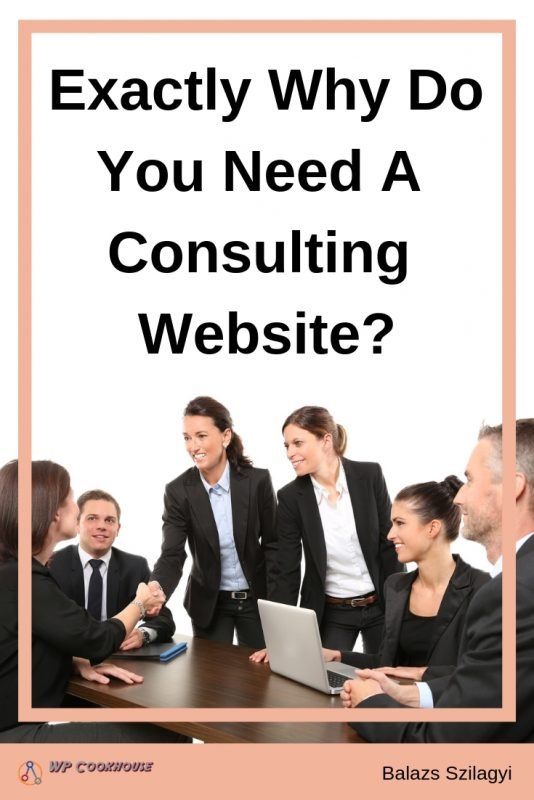 Exactly why do you need a consulting website why buy