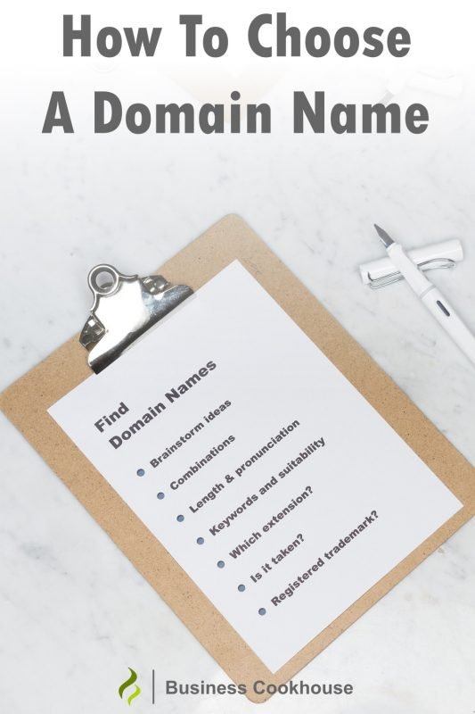 How to choose a domain name Pinterest
