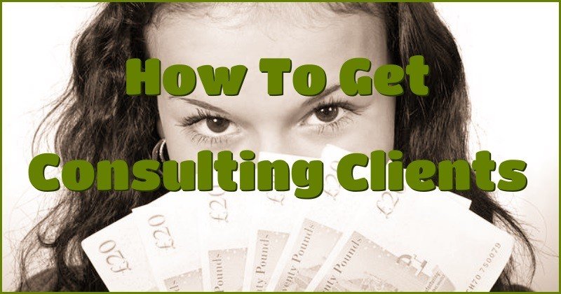 How to get consulting clients
