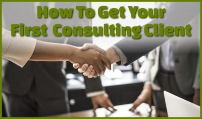 How to get your first consulting client