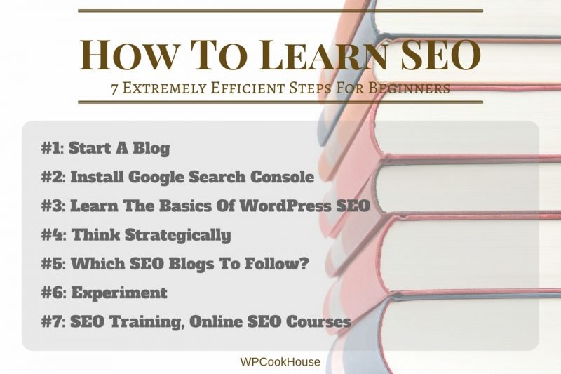 How To Learn SEO - 7 steps