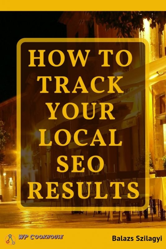how to track your local seo results