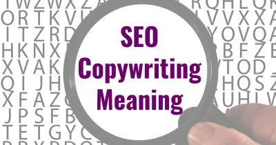 SEO copywriting meaning