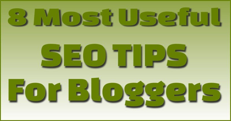 SEO tips for bloggers