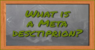 What is a meta description