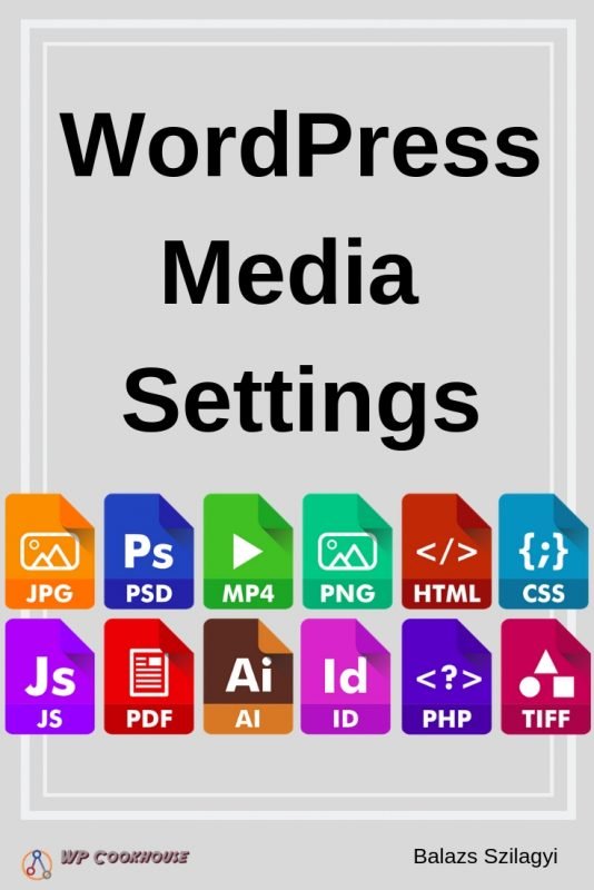 wordpress media settings