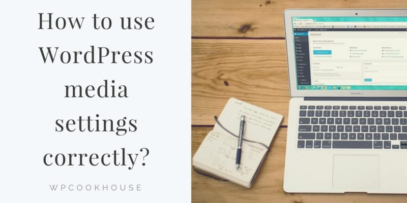 WordPress media settings