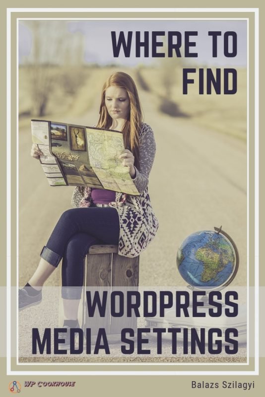 wordpress media settings where to find